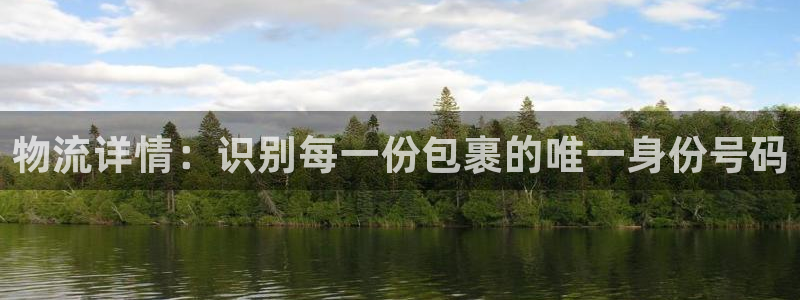 超凡国际官网多少：物流详情：识别每一